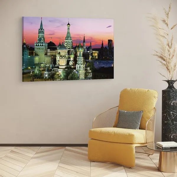 Multicolor_St._Basil'S_Cathedral,_Wooden_Framed_Canvas_Paintings_|_For_Home_Decor_|_Bedroom,_Living_Room,Wall_Decoration_|_Wall_Art_Painting,_Ct0329,_Size_16_X_24_In