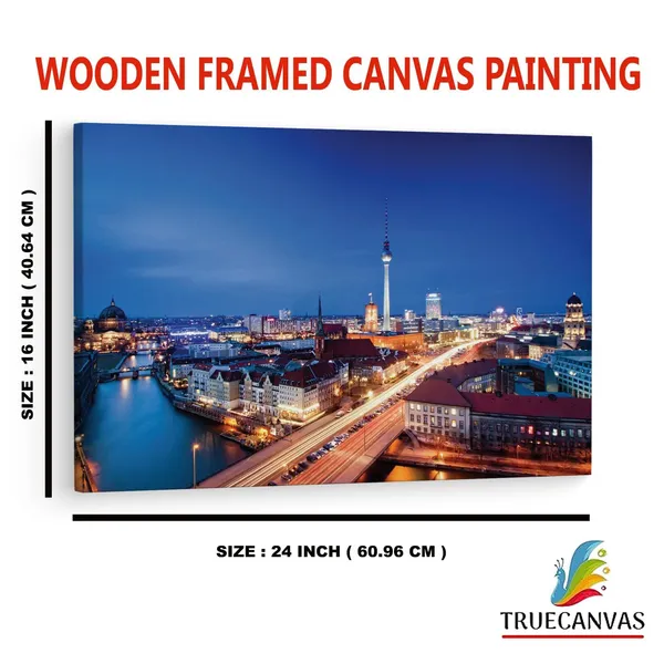 Multicolor_Alexanderplatz,_Wooden_Framed_Canvas_Paintings_|_For_Home_Decor_|_Bedroom,_Living_Room,Wall_Decoration_|_Wall_Art_Painting,_Ct0343,_Size_16_X_24_In
