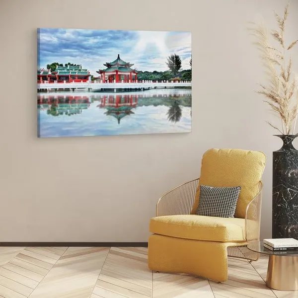 Multicolor_Kusu_Island,_Wooden_Framed_Canvas_Paintings_|_For_Home_Decor_|_Bedroom,_Living_Room,Wall_Decoration_|_Wall_Art_Painting,_Ct0348,_Size_16_X_24_In