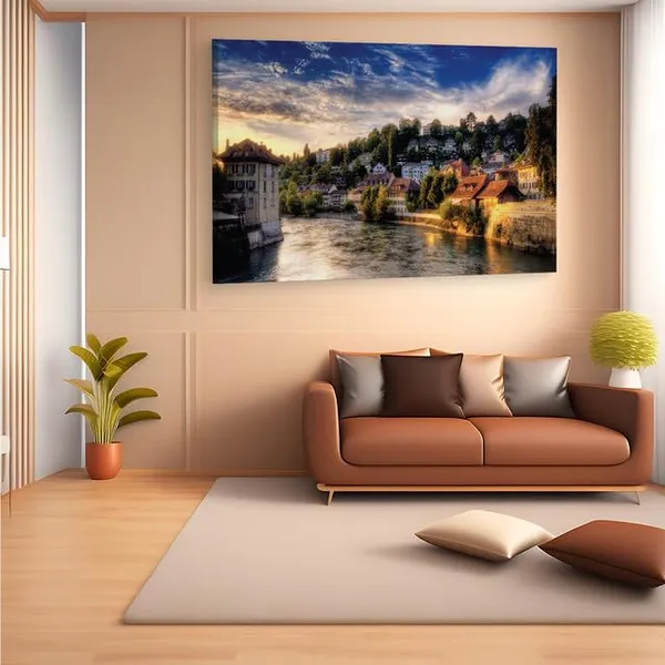 Multicolor_Bern,_Wooden_Framed_Canvas_Paintings_|_For_Home_Decor_|_Bedroom,_Living_Room,Wall_Decoration_|_Wall_Art_Painting,_Ct0353,_Size_16_X_24_In