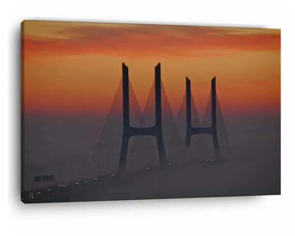 Multicolor_Vasco_Da_Gama_Bridge,_Wooden_Framed_Canvas_Paintings_|_For_Home_Decor_|_Bedroom,_Living_Room,Wall_Decoration_|_Wall_Art_Painting,_Ct0360,_Size_16_X_24_In
