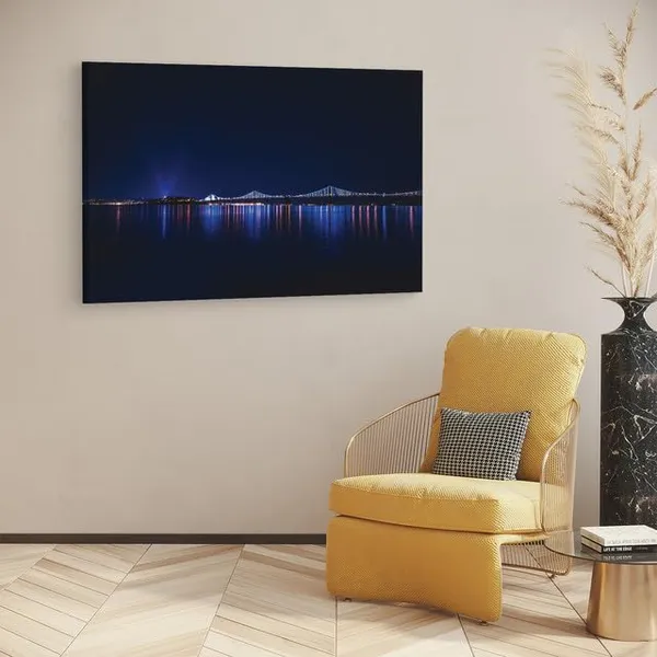 Multicolor_Guangzhou_Bridge_Night_Hd,_Wooden_Framed_Canvas_Paintings_|_For_Home_Decor_|_Bedroom,_Living_Room,Wall_Decoration_|_Wall_Art_Painting,_Ct0363,_Size_16_X_24_In