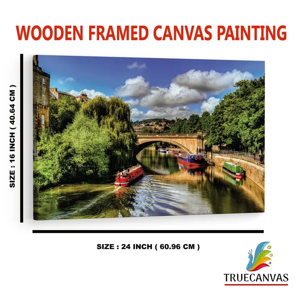 Multicolor_River_Avon,_Wooden_Framed_Canvas_Paintings_|_For_Home_Decor_|_Bedroom,_Living_Room,Wall_Decoration_|_Wall_Art_Painting,_Ct0369,_Size_16_X_24_In