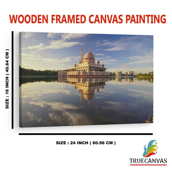 Multicolor_Mosque_Lake,_Wooden_Framed_Canvas_Paintings_|_For_Home_Decor_|_Bedroom,_Living_Room,Wall_Decoration_|_Wall_Art_Painting,_Ct0372,_Size_16_X_24_In