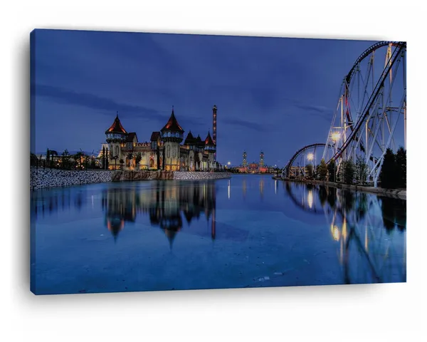 Multicolor_Magicland,_Wooden_Framed_Canvas_Paintings_|_For_Home_Decor_|_Bedroom,_Living_Room,Wall_Decoration_|_Wall_Art_Painting,_Ct0374,_Size_16_X_24_In