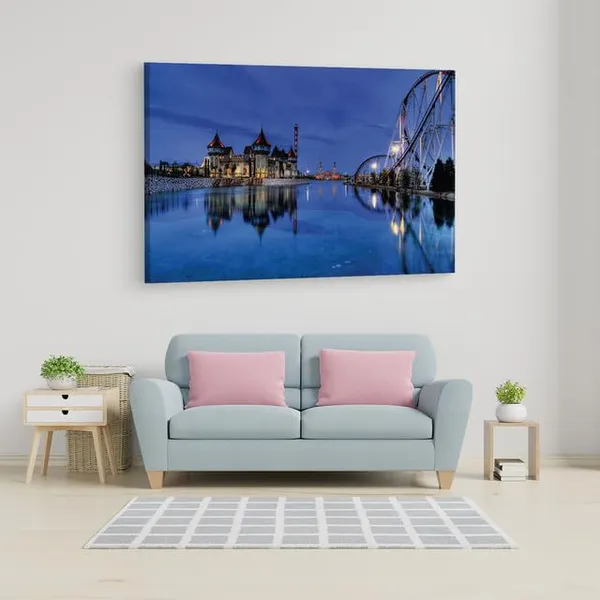 Multicolor_Magicland,_Wooden_Framed_Canvas_Paintings_|_For_Home_Decor_|_Bedroom,_Living_Room,Wall_Decoration_|_Wall_Art_Painting,_Ct0374,_Size_16_X_24_In