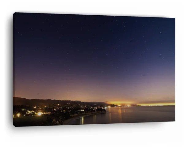 Multicolor_Los_Angeles_Night_Star,_Wooden_Framed_Canvas_Paintings_|_For_Home_Decor_|_Bedroom,_Living_Room,Wall_Decoration_|_Wall_Art_Painting,_Ct0384,_Size_16_X_24_In