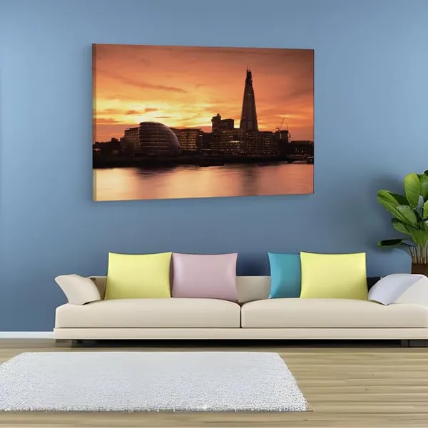 Multicolor_The_Shard,_Wooden_Framed_Canvas_Paintings_|_For_Home_Decor_|_Bedroom,_Living_Room,Wall_Decoration_|_Wall_Art_Painting,_Ct0392,_Size_16_X_24_In