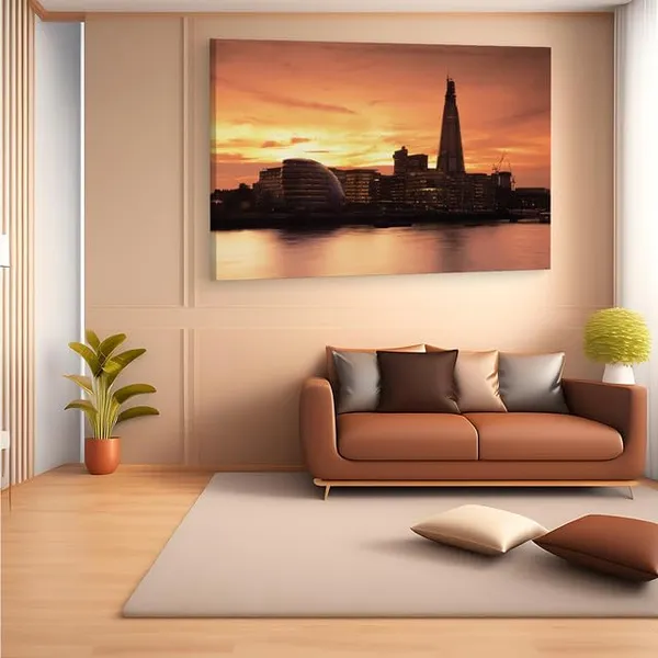 Multicolor_The_Shard,_Wooden_Framed_Canvas_Paintings_|_For_Home_Decor_|_Bedroom,_Living_Room,Wall_Decoration_|_Wall_Art_Painting,_Ct0392,_Size_16_X_24_In