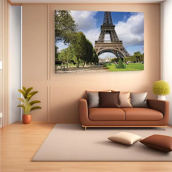 Multicolor_Eiffel_Tower,_Wooden_Framed_Canvas_Paintings_|_For_Home_Decor_|_Bedroom,_Living_Room,Wall_Decoration_|_Wall_Art_Painting,_Ct0393,_Size_16_X_24_In