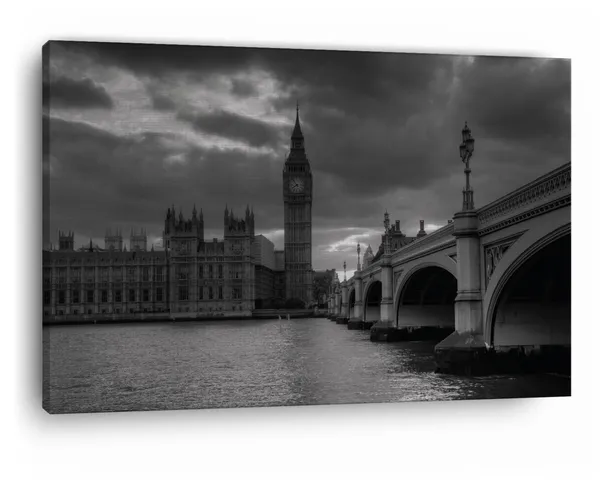 Multicolor_Palace_Of_Westminster,_Wooden_Framed_Canvas_Paintings_|_For_Home_Decor_|_Bedroom,_Living_Room,Wall_Decoration_|_Wall_Art_Painting,_Ct0396,_Size_16_X_24_In