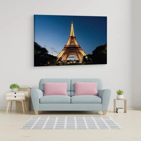 Multicolor_Eiffel_Tower,_Wooden_Framed_Canvas_Paintings_|_For_Home_Decor_|_Bedroom,_Living_Room,Wall_Decoration_|_Wall_Art_Painting,_Ct0417,_Size_16_X_24_In