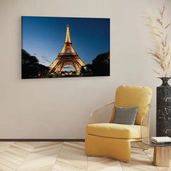 Multicolor_Eiffel_Tower,_Wooden_Framed_Canvas_Paintings_|_For_Home_Decor_|_Bedroom,_Living_Room,Wall_Decoration_|_Wall_Art_Painting,_Ct0417,_Size_16_X_24_In