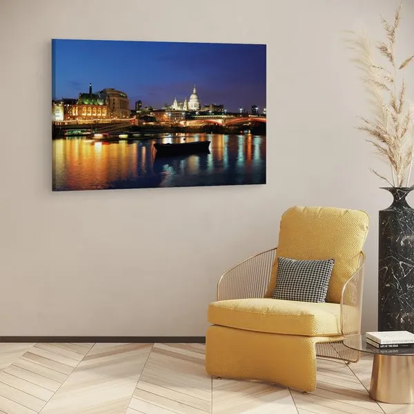 Multicolor_London,_England,_Wooden_Framed_Canvas_Paintings_|_For_Home_Decor_|_Bedroom,_Living_Room,Wall_Decoration_|_Wall_Art_Painting,_Ct0418,_Size_16_X_24_In