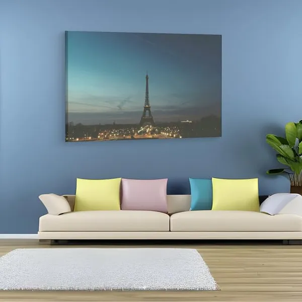 Multicolor_Eiffel_Tower,_Wooden_Framed_Canvas_Paintings_|_For_Home_Decor_|_Bedroom,_Living_Room,Wall_Decoration_|_Wall_Art_Painting,_Ct0426,_Size_16_X_24_In