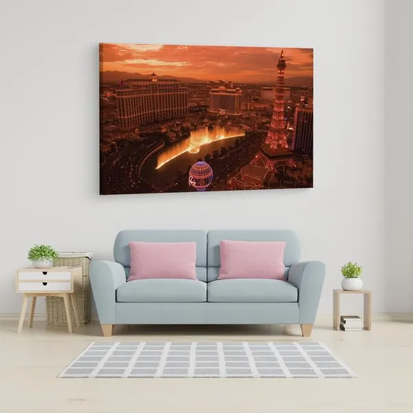 Multicolor_Bellagio_Hotel_&_Casino,_Wooden_Framed_Canvas_Paintings_|_For_Home_Decor_|_Bedroom,_Living_Room,Wall_Decoration_|_Wall_Art_Painting,_Ct0427,_Size_16_X_24_In
