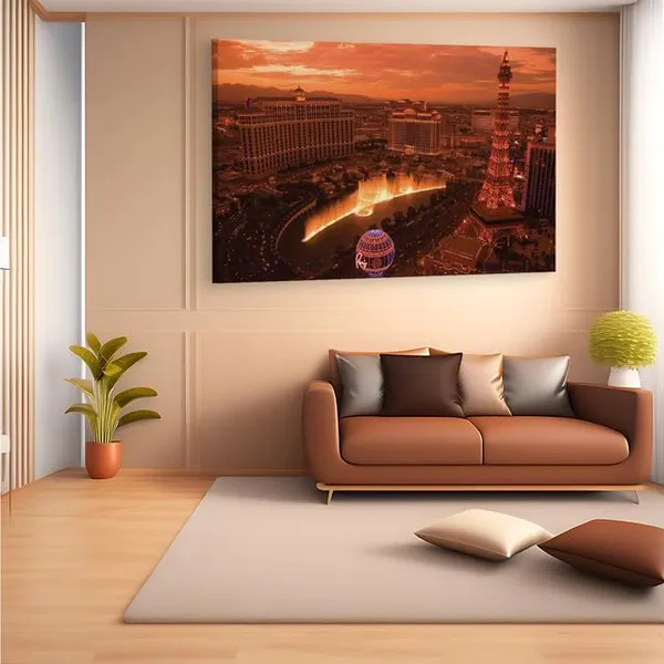 Multicolor_Bellagio_Hotel_&_Casino,_Wooden_Framed_Canvas_Paintings_|_For_Home_Decor_|_Bedroom,_Living_Room,Wall_Decoration_|_Wall_Art_Painting,_Ct0427,_Size_16_X_24_In