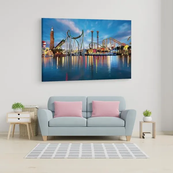 Multicolor_Universal'S_Islands_Of_Adventure,_Wooden_Framed_Canvas_Paintings_|_For_Home_Decor_|_Bedroom,_Living_Room,Wall_Decoration_|_Wall_Art_Painting,_Ct0436,_Size_16_X_24_In