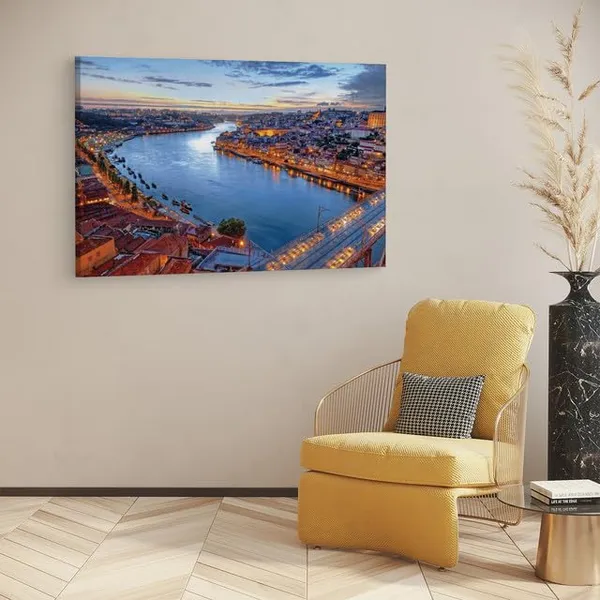 Multicolor_Lu?S_I_Bridge,_Wooden_Framed_Canvas_Paintings_|_For_Home_Decor_|_Bedroom,_Living_Room,Wall_Decoration_|_Wall_Art_Painting,_Ct0437,_Size_16_X_24_In