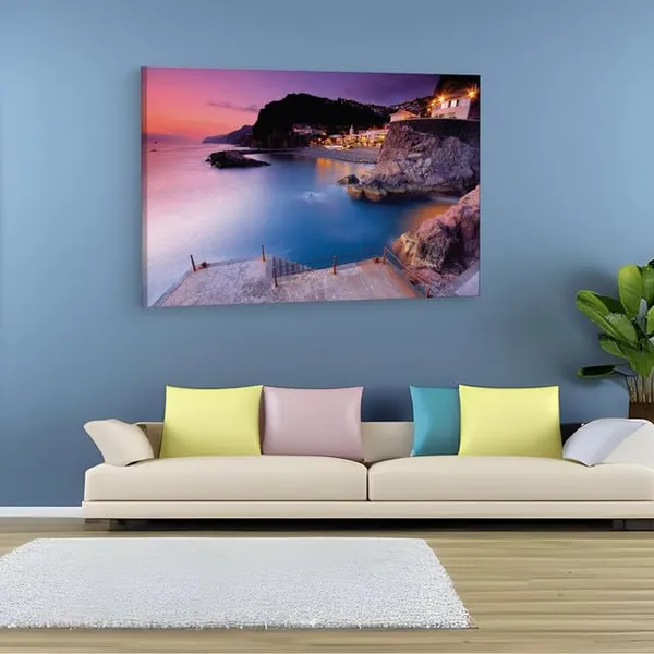 Multicolor_Ponta_Do_Sol,_Wooden_Framed_Canvas_Paintings_|_For_Home_Decor_|_Bedroom,_Living_Room,Wall_Decoration_|_Wall_Art_Painting,_Ct0438,_Size_16_X_24_In