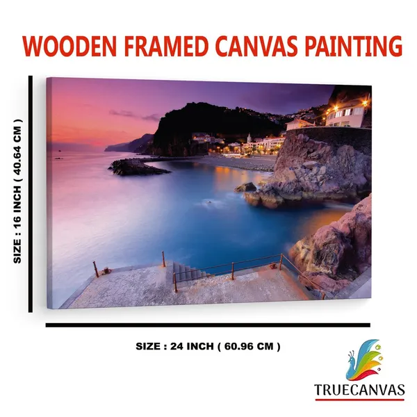 Multicolor_Ponta_Do_Sol,_Wooden_Framed_Canvas_Paintings_|_For_Home_Decor_|_Bedroom,_Living_Room,Wall_Decoration_|_Wall_Art_Painting,_Ct0438,_Size_16_X_24_In
