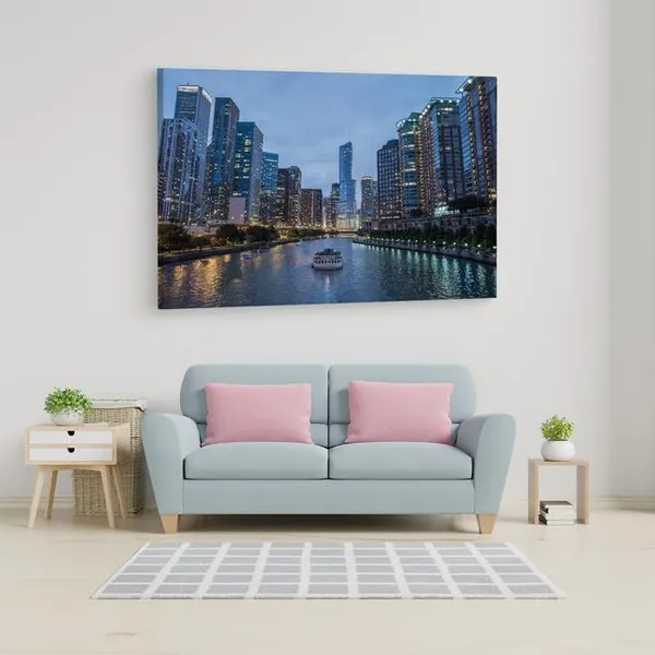 Multicolor_Riverwalk,_Wooden_Framed_Canvas_Paintings_|_For_Home_Decor_|_Bedroom,_Living_Room,Wall_Decoration_|_Wall_Art_Painting,_Ct0440,_Size_16_X_24_In