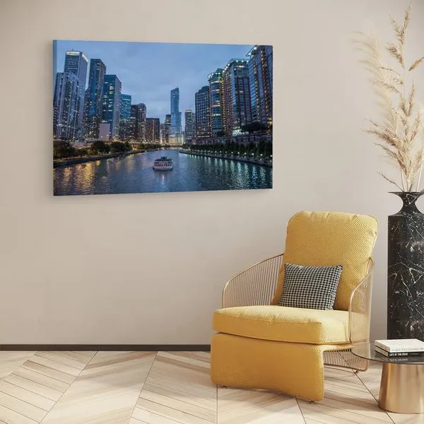 Multicolor_Riverwalk,_Wooden_Framed_Canvas_Paintings_|_For_Home_Decor_|_Bedroom,_Living_Room,Wall_Decoration_|_Wall_Art_Painting,_Ct0440,_Size_16_X_24_In