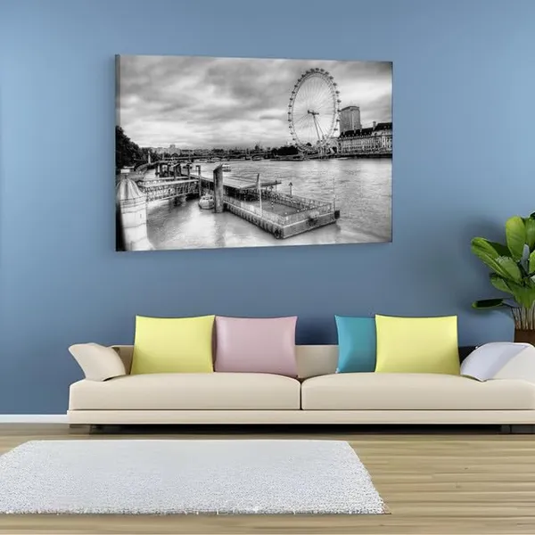 Multicolor_London_Eye,_Wooden_Framed_Canvas_Paintings_|_For_Home_Decor_|_Bedroom,_Living_Room,Wall_Decoration_|_Wall_Art_Painting,_Ct0444,_Size_16_X_24_In
