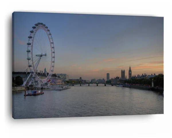 Multicolor_River_Thames,_Wooden_Framed_Canvas_Paintings_|_For_Home_Decor_|_Bedroom,_Living_Room,Wall_Decoration_|_Wall_Art_Painting,_Ct0445,_Size_16_X_24_In