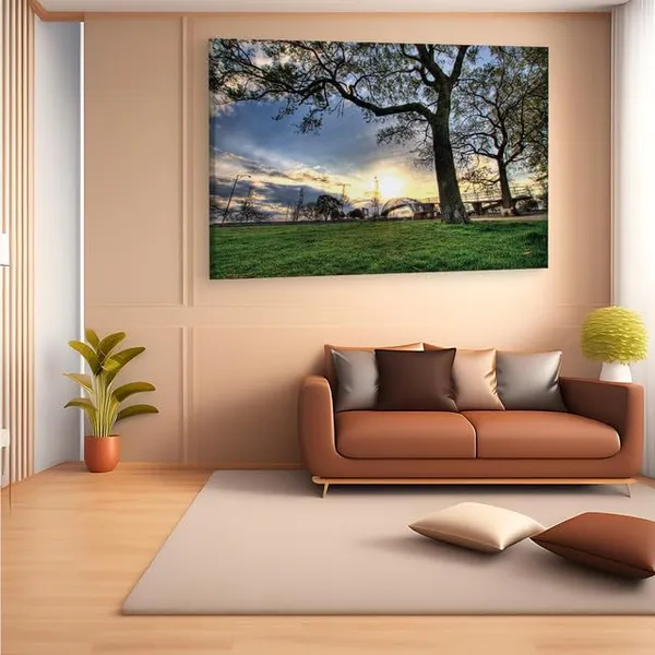 Multicolor_Trees,_Landscapes,_Grass,_Wooden_Framed_Canvas_Paintings_|_For_Home_Decor_|_Bedroom,_Living_Room,Wall_Decoration_|_Wall_Art_Painting,_Ct0450,_Size_16_X_24_In