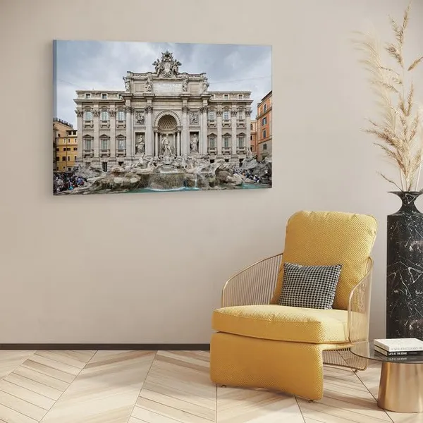 Multicolor_Trevi_Fountain,_Wooden_Framed_Canvas_Paintings_|_For_Home_Decor_|_Bedroom,_Living_Room,Wall_Decoration_|_Wall_Art_Painting,_Ct0451,_Size_16_X_24_In