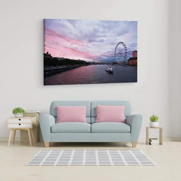 Multicolor_London_Eye,_Wooden_Framed_Canvas_Paintings_|_For_Home_Decor_|_Bedroom,_Living_Room,Wall_Decoration_|_Wall_Art_Painting,_Ct0452,_Size_16_X_24_In