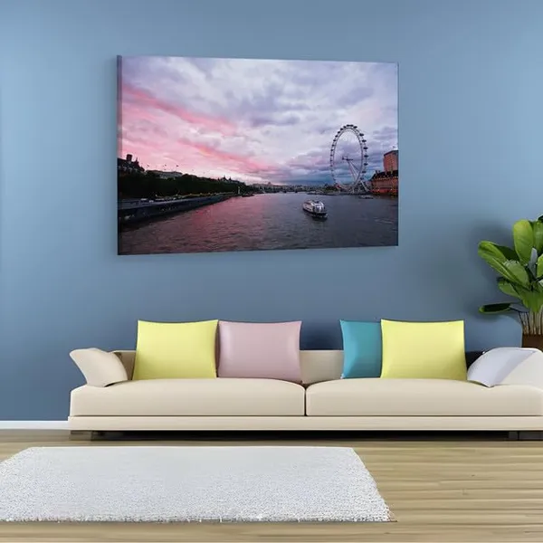 Multicolor_London_Eye,_Wooden_Framed_Canvas_Paintings_|_For_Home_Decor_|_Bedroom,_Living_Room,Wall_Decoration_|_Wall_Art_Painting,_Ct0452,_Size_16_X_24_In