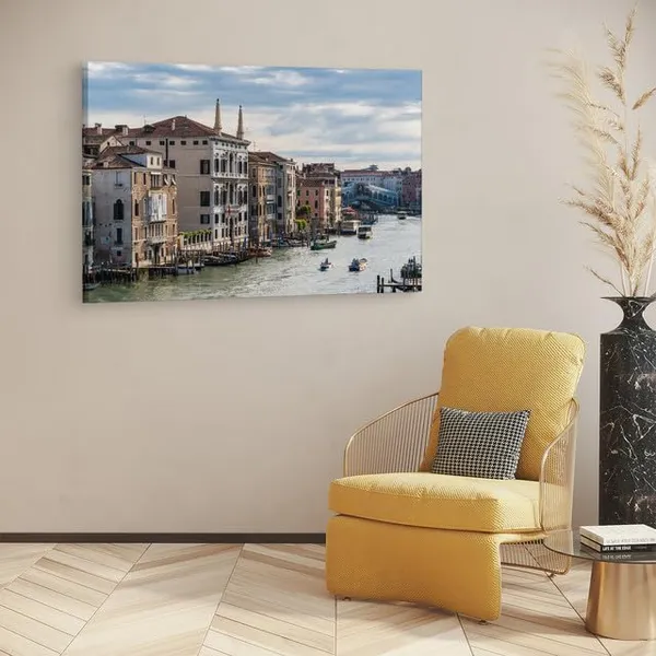 Multicolor_Grand_Canal,_Wooden_Framed_Canvas_Paintings_|_For_Home_Decor_|_Bedroom,_Living_Room,Wall_Decoration_|_Wall_Art_Painting,_Ct0456,_Size_16_X_24_In