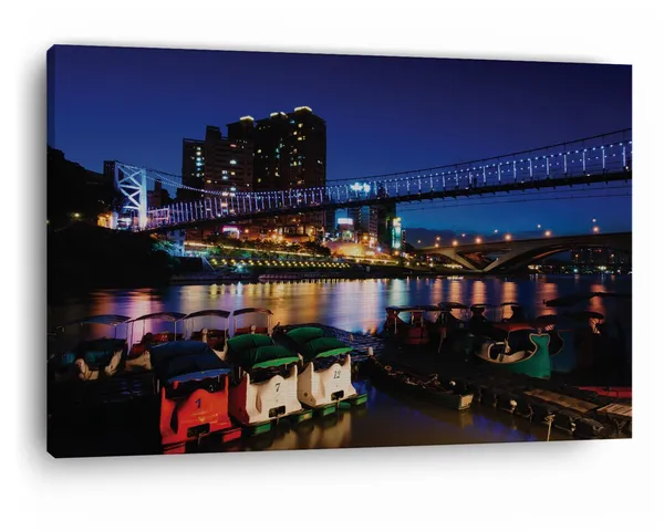 Multicolor_Bitan_Tourist_Attraction,_Wooden_Framed_Canvas_Paintings_|_For_Home_Decor_|_Bedroom,_Living_Room,Wall_Decoration_|_Wall_Art_Painting,_Ct0461,_Size_16_X_24_In