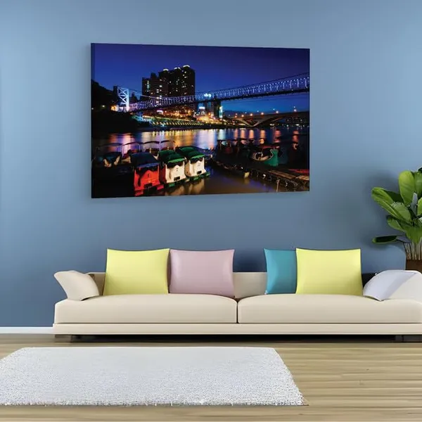 Multicolor_Bitan_Tourist_Attraction,_Wooden_Framed_Canvas_Paintings_|_For_Home_Decor_|_Bedroom,_Living_Room,Wall_Decoration_|_Wall_Art_Painting,_Ct0461,_Size_16_X_24_In
