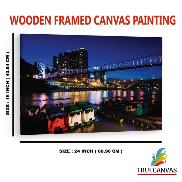 Multicolor_Bitan_Tourist_Attraction,_Wooden_Framed_Canvas_Paintings_|_For_Home_Decor_|_Bedroom,_Living_Room,Wall_Decoration_|_Wall_Art_Painting,_Ct0461,_Size_16_X_24_In