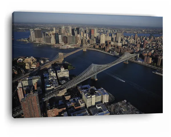 Multicolor_Brooklyn_Bridge,_Wooden_Framed_Canvas_Paintings_|_For_Home_Decor_|_Bedroom,_Living_Room,Wall_Decoration_|_Wall_Art_Painting,_Ct0462,_Size_16_X_24_In