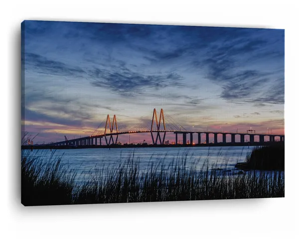 Multicolor_Fred_Hartman_Bridge,_Wooden_Framed_Canvas_Paintings_|_For_Home_Decor_|_Bedroom,_Living_Room,Wall_Decoration_|_Wall_Art_Painting,_Ct0472,_Size_16_X_24_In