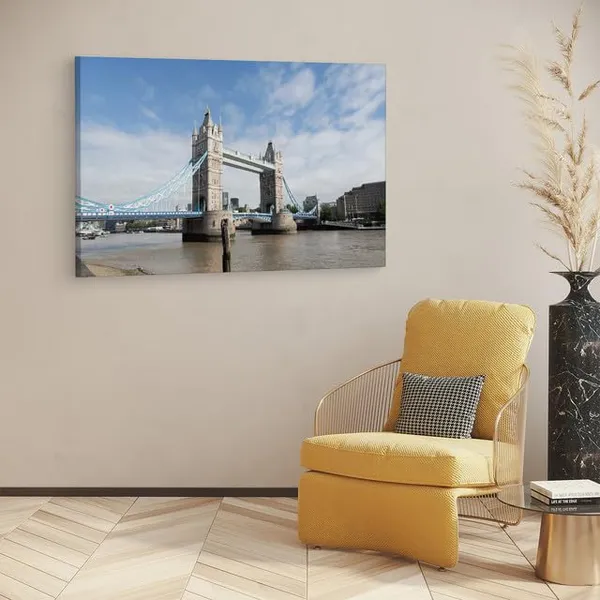 Multicolor_Tower_Bridge,_Wooden_Framed_Canvas_Paintings_|_For_Home_Decor_|_Bedroom,_Living_Room,Wall_Decoration_|_Wall_Art_Painting,_Ct0473,_Size_16_X_24_In
