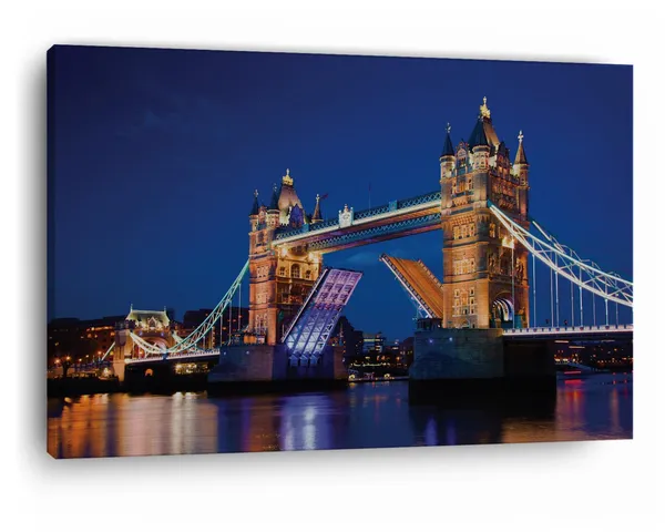 Multicolor_Tower_Bridge,_Wooden_Framed_Canvas_Paintings_|_For_Home_Decor_|_Bedroom,_Living_Room,Wall_Decoration_|_Wall_Art_Painting,_Ct0474,_Size_16_X_24_In
