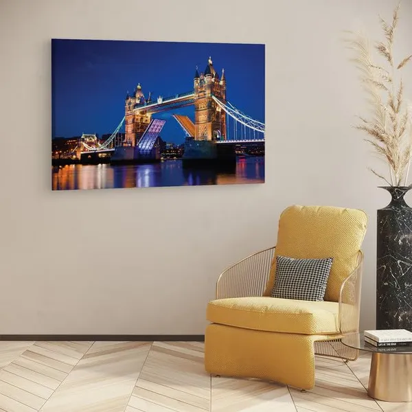 Multicolor_Tower_Bridge,_Wooden_Framed_Canvas_Paintings_|_For_Home_Decor_|_Bedroom,_Living_Room,Wall_Decoration_|_Wall_Art_Painting,_Ct0474,_Size_16_X_24_In