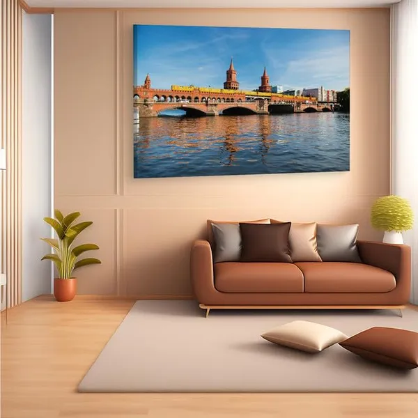 Multicolor__Wooden_Framed_Canvas_Paintings_|_For_Home_Decor_|_Bedroom,_Living_Room,Wall_Decoration_|_Wall_Art_Painting,_Ct0477,_Size_16_X_24_In