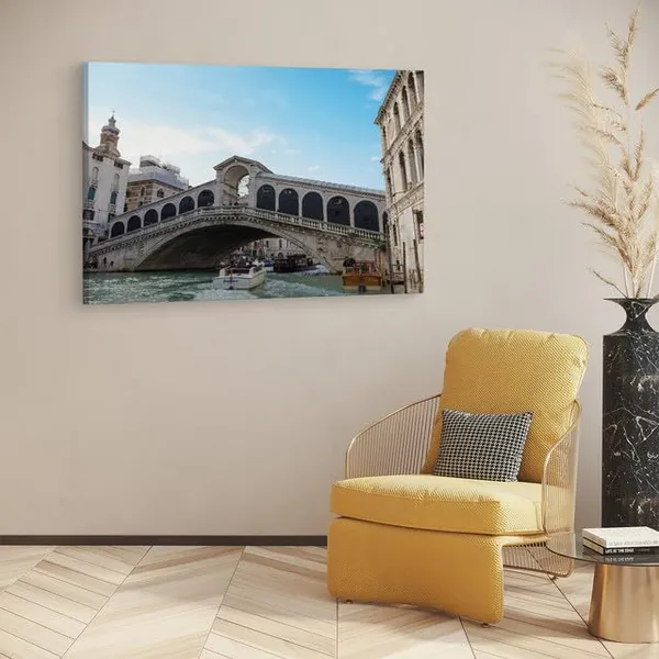 Multicolor_Rialto_Bridge,_Wooden_Framed_Canvas_Paintings_|_For_Home_Decor_|_Bedroom,_Living_Room,Wall_Decoration_|_Wall_Art_Painting,_Ct0478,_Size_16_X_24_In