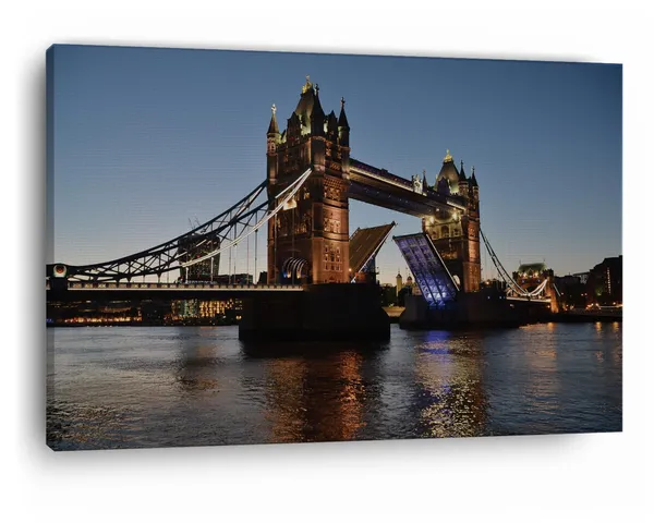 Multicolor_Tower_Bridge,_Wooden_Framed_Canvas_Paintings_|_For_Home_Decor_|_Bedroom,_Living_Room,Wall_Decoration_|_Wall_Art_Painting,_Ct0489,_Size_16_X_24_In