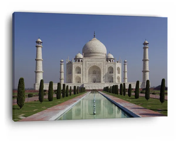 Multicolor_Taj_Mahal,_Wooden_Framed_Canvas_Paintings_|_For_Home_Decor_|_Bedroom,_Living_Room,Wall_Decoration_|_Wall_Art_Painting,_Ct0491,_Size_16_X_24_In