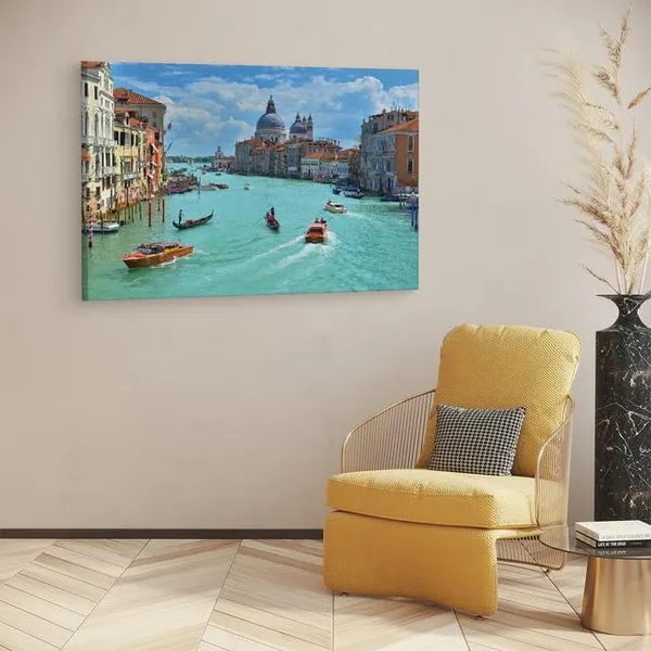 Multicolor_Grand_Canal,_Wooden_Framed_Canvas_Paintings_|_For_Home_Decor_|_Bedroom,_Living_Room,Wall_Decoration_|_Wall_Art_Painting,_Ct0506,_Size_16_X_24_In