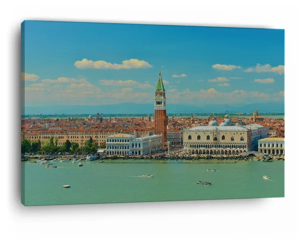 Multicolor_St._Mark'S_Square,_Wooden_Framed_Canvas_Paintings_|_For_Home_Decor_|_Bedroom,_Living_Room,Wall_Decoration_|_Wall_Art_Painting,_Ct0507,_Size_16_X_24_In