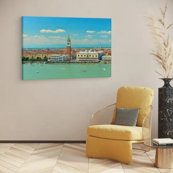 Multicolor_St._Mark'S_Square,_Wooden_Framed_Canvas_Paintings_|_For_Home_Decor_|_Bedroom,_Living_Room,Wall_Decoration_|_Wall_Art_Painting,_Ct0507,_Size_16_X_24_In