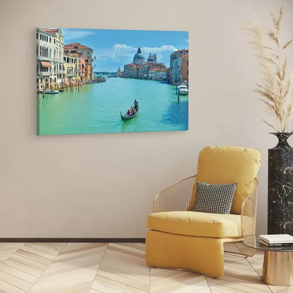 Multicolor_Grand_Canal,_Wooden_Framed_Canvas_Paintings_|_For_Home_Decor_|_Bedroom,_Living_Room,Wall_Decoration_|_Wall_Art_Painting,_Ct0508,_Size_16_X_24_In